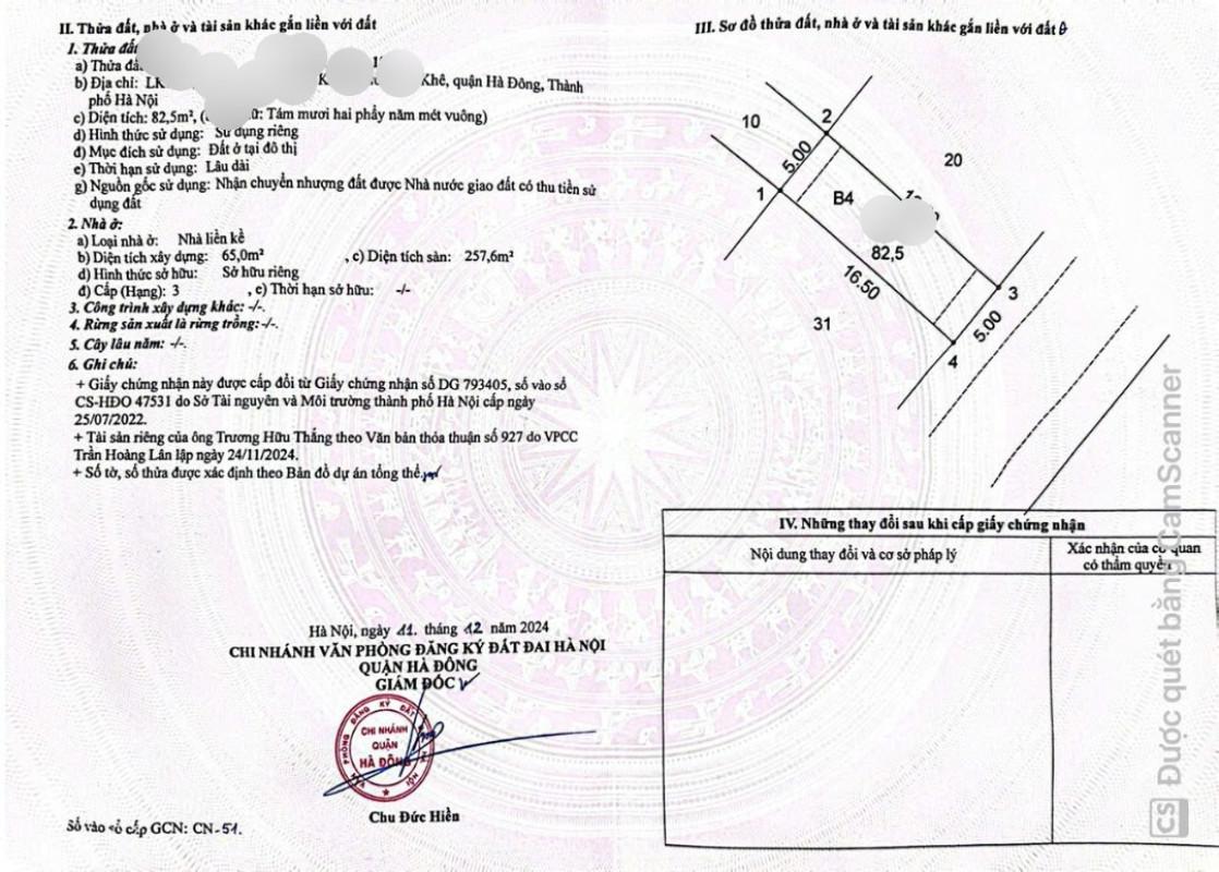 BÁN BIỆT THỰ LIỀN KỀ 5 TẦNG, 83M2, THANG MÁY VỊ TRÍ VÀNG LA KHÊ - HÀ ĐÔNG - GIÁ 19.5 TỶ - SỔ ĐỎ CHÍNH CHỦ